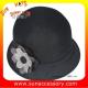 T2450413 Sun Accessory customized  winner  fashion 100% wool felt cloche hats, women hats and caps wholesaling