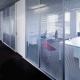 Double Glazing Office Partition Walls Explosion Proof Artificial In Office