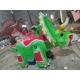 Animatronic Dino Scooter Amusement Riding Toy For Funfair