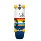 Ocean Pacific Sunset Surfskate White / Navy Cruiser Complete Skateboard - 9.75 x 33
