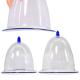 Transparent Back Cupping Set for Hips Trainer and Breast Enlargement 1 Year Shelf Life