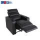 Home Theater Electric Recliner Chair With Headrest Adjustable Height Easy Cleaning