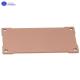 Copper Heat Sink Substrate Flat Bottom Pin Type High Power Electronic Device Cu≥99.9%