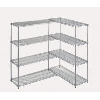 Large Capacity Chrome Plated Wire Shelving Unit Add On Kit Beverage Display