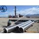 304 / 316L Johnson V Wire Screen Pipe For Water Well Drilling Strong Structure