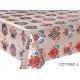 China Factory Cheap Price Roll Water Proof Embossed Pvc Linen Tablecloth