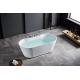 pure acrylic Villa Soaking Freestanding Bathtubs 1500x750x580mm