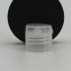 Round PP Cosmetic Bottle Clear 24mm Flip Top Lid