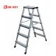 Compact Design Aluminum Step Stool 2x5 Space Saving For Painting