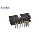 2.54mm IDC PCB Male Plug Connector 9.0mm Height Male Box Header