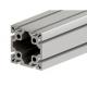 T /  V Slotted Aluminum Extrusion Anodic Oxidation 100 - 200 Series 8 - 100100