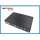 Portable 16 Port POE Network Switch Wide Operating Temperature Range 802.3a Standard