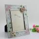 Shinny Gifts Wedding Glass Photo Frame Butterfly Design Family Photo Frame