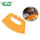 11 × 7 × 0.5cm Calf Weaning Rings, Plastic Cattle Waner For Calf, Yellow Calf Weaner Nose Ring