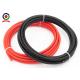 Dc Rated 4mm² Solar Connector Crimp Odm Solar Panel Wire Red Black