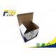 CMYK Pantone Corrugated Paper Shipping Boxes C2S Board
