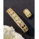 Van Cleef & Arpels Perlée clovers bracelet small model 18KT yellow gold Diamond luxury gold bracelet