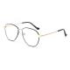 Oversized Rectangle Metal Anti Blue Ray Computer Glasses Outdoor Optical Frame