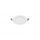 White 6w 6500K LED Ceiling Panels With 67lm/W High Lumen Efficiency
