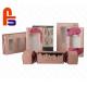 Custom Folding Carboard Gift Boxes Large Capacity With Clear Window And Silk	Paper Shopping Bagds