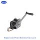 800 Lb Manual Hand Winch With Strap , Hand Crank Boat Winch