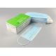 Surgical Disposable Face Mask With Elastic Ear Loop Environmental Friendly