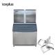 Food Standard  Crescent Ice Machine For Milk Tea Air Cooling / Water Cooling