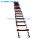 Wooden Step Boarding Rope Ladder For Life Raft And Lifeboat