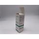 White Cardboard Healthcare Product Custom CBD Packaging For CBD Oil Package