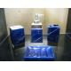 Fashion design ware resistant Ceramic Bath Accessories sets with stand harsh