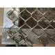 Stainless Steel 316L Chain Link Fence Fabric Boundary Wall Galvanized Steel