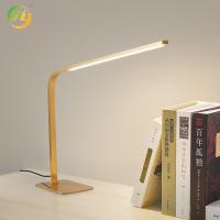 JYLIGHTING Luxury Metal Copper LED Study Reading Lights Eye Protection Bedside Lamp