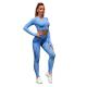 Plus Size Sports Wear Clothing Seamless Activewear Set Long Sleeved