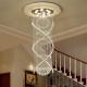 Glass Luxury Led Crystal Chandelier For Dining Custom Large Modern Nordic Wedding