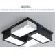 Square Rectangle Geometric Design LED Ceiling Lamp Lights 10w