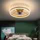 30W Modern Crown Ceiling Lights Fans Lamp LED Remote Control Changeable Adjustable Indoor Home Decor Living Dining Room