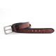 Carved Craft 3.8cm Mens Embossed Leather Belts Pin Buckle