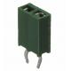 215297-2 2 Position Receptacle Connector 0.100 (2.54mm) Through Hole Gold