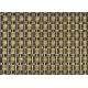Wall Coverings Architectural Steel Mesh Ss304 And Brass Wire Woven Architectural