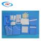 Convenient Blue Ophthalmic Surgical Pack Soft Waterproof Fabric OEM Available