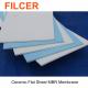 MBR Ceramic Flat Sheet Membrane / Ultrafiltration Membrane Sheet 0.1 Micron