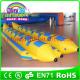 Hot sale inflatable fly fish banana boat inflatable adult boat for water park