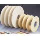 High-temp masking tape use in capacitor / beige, yellow crepe paper, excellent adhesion