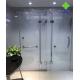 Safety Frosted Fading Glass Single Glass Raw Material For Shower Room