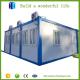 light steel framed prefab flat pack living 20ft container house