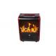 TNP-2008I-E3R Electric Flame Effect Fires Freestanding Red / Black Mini Sized