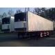 45 Foot Refrigerated Truck Trailer , Freezer Box Trailer With Three Axles