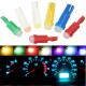 12v  led indicator lights for cars T5 COB 1SMD 3D Red/Green/Yellow/Blue/White LED