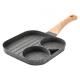 Non-stick Fried Egg Pot Flat-bottomed Frying Pan Kitchen Cooking Pot Omelette Pan 3-hole Medical Stone Frying Pan