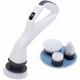 Cordless Electric Spin Scrubber Drill Brush Set High Speed 360 Rotation
